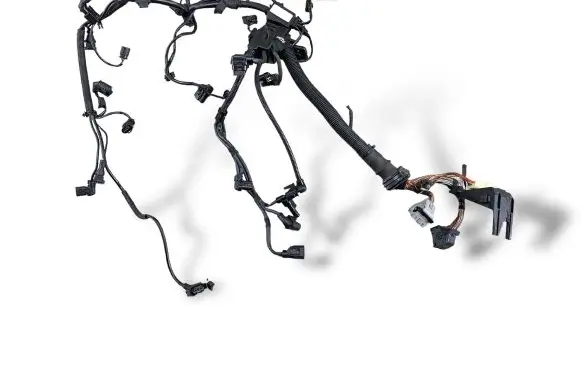 Engine installation wiring loom
