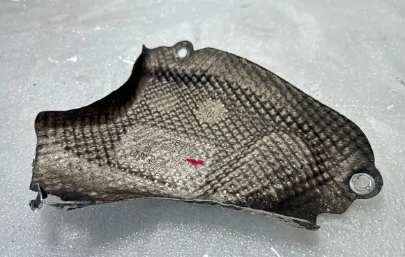 Audi A6 S6 C7 4G Heat shield in engine bay 4G0399300B