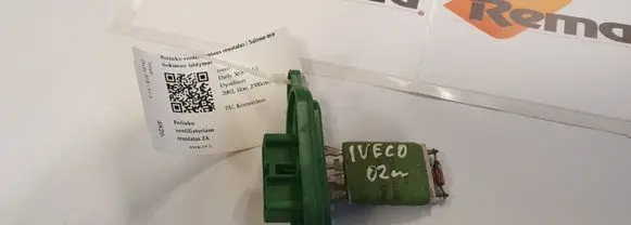 Iveco Daily 30.8 - 9 Heater blower motor/fan resistor 500326616