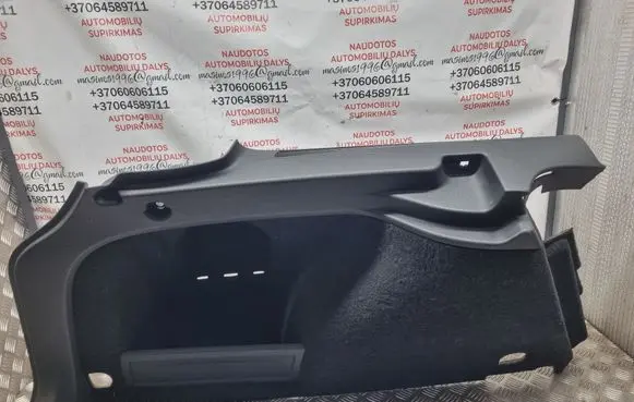 Volkswagen PASSAT B6 Trunk/boot side trim panel 3C9867427