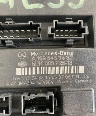 Mercedes-Benz B W245 Engine control unit/module