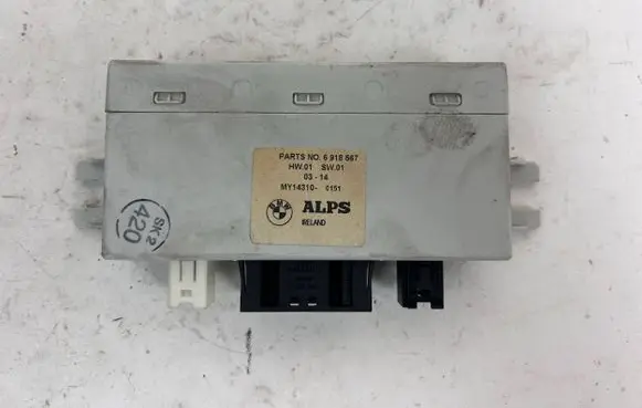 BMW 7 E65 E66 Seat control module 6918567