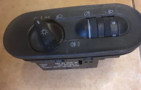 Volkswagen Sharan Light switch 7M1941531L 98504051506 95VW13K196ACW