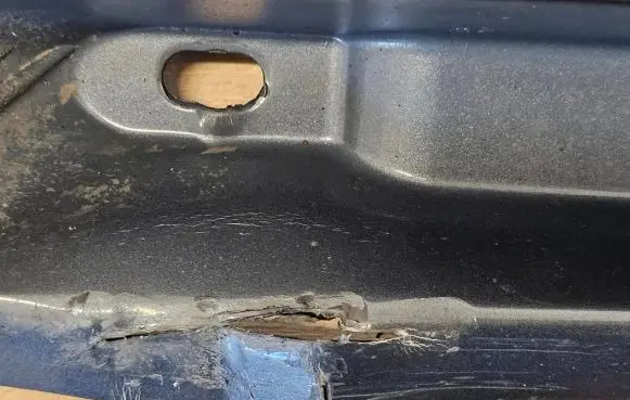 Volvo S80 Side skirt rear trim 30744251