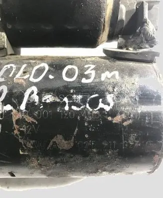 Volkswagen Polo Starter motor 02F911023G 0001120400
