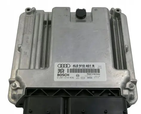 Audi Q7 4L Engine control unit/module 0281014406