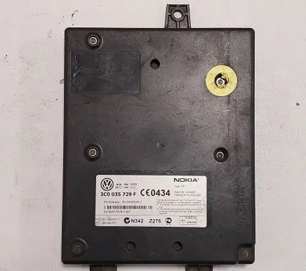 Volkswagen PASSAT B6 Phone control unit/module 3C0035729F 00104AE834C2 N342Z276