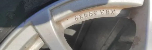 Citroen C4 II R15 alloy rim KBA48620