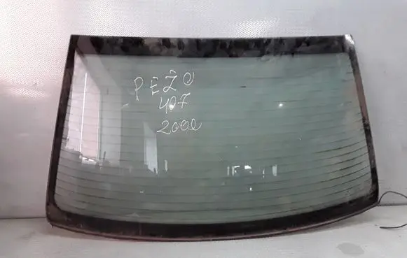 Peugeot 407 Rear windscreen/windshield window 