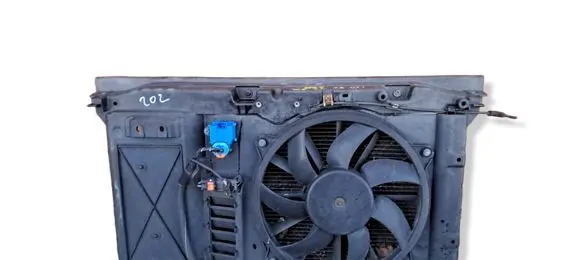 Electric radiator cooling fan