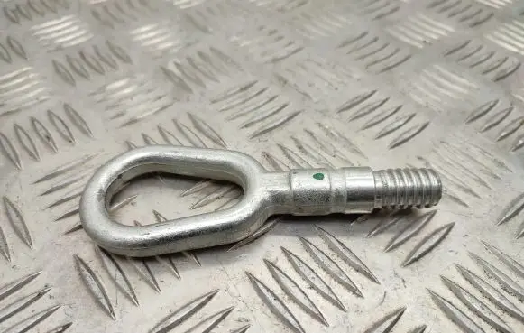 Towing hook eye