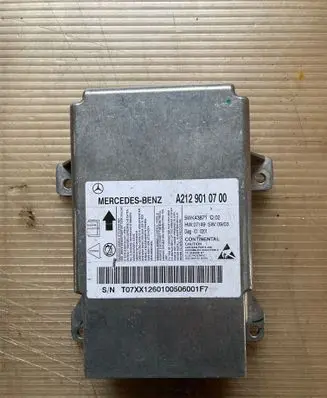 Mercedes-Benz E W212 Airbag control unit/module 5WK43871 A2129010700