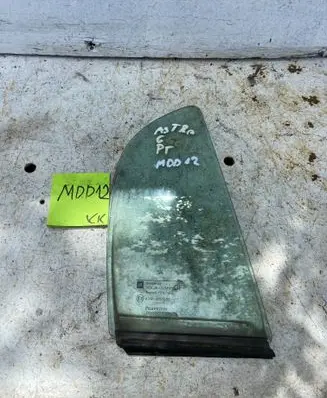 Opel Astra G Rear door window glass DOT36AS2M129 43R007022