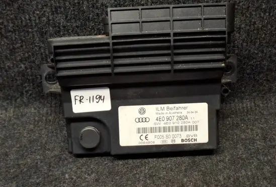 Audi A8 S8 D3 4E Other control units/modules 4E0907280A 4E0910280A
