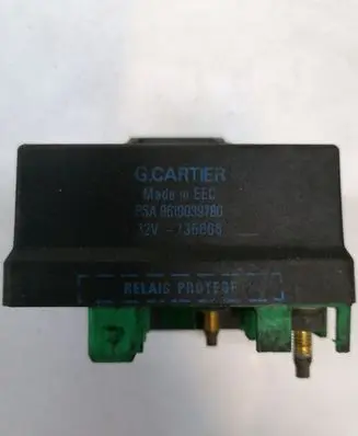 Peugeot 406 Glow plug pre-heat relay 9619039780