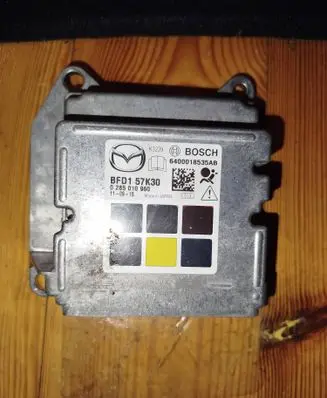 Mazda 3 II Airbag control unit/module BFD157K30 0285010960 6400018535AB