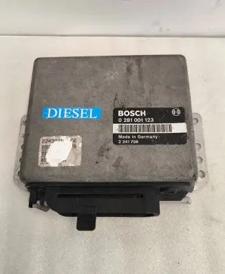 BMW 3 E30 Engine control unit/module ECU 0281001123 2241706