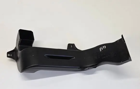 Cabin air duct channel