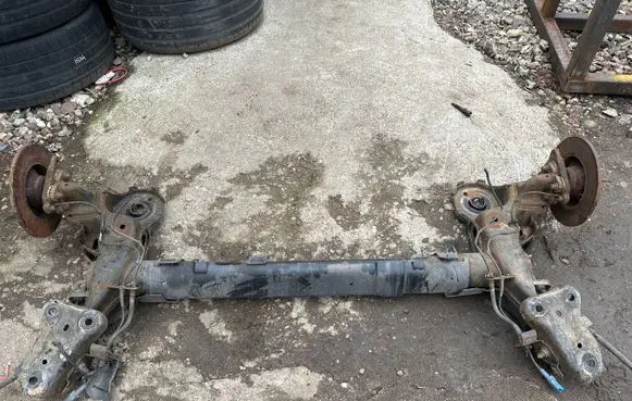 Rear axle beam