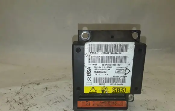 Citroen C5 Airbag control unit/module 9648665580 1825A9 L6V4D16AT8