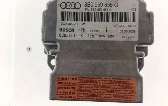 Audi A4 S4 B6 8E 8H Airbag control unit/module 8E0959655G