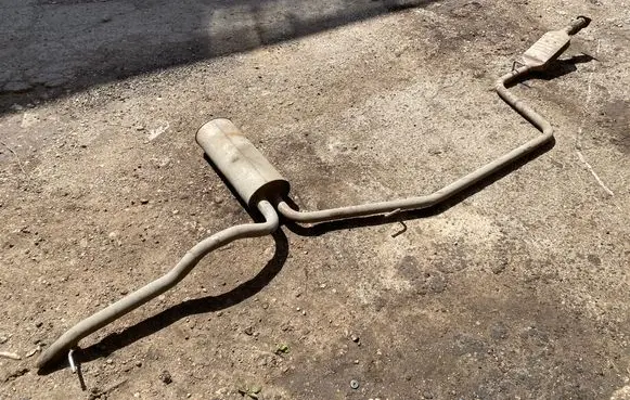 Opel Vivaro Muffler/silencer 3474704
