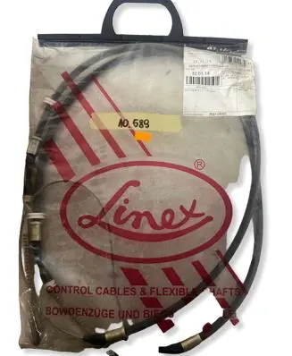 Opel Kadett E Handbrake/parking brake wiring cable 90184270 2825734884 19841985