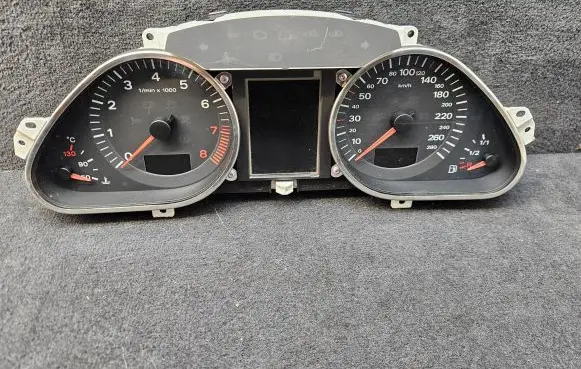 Audi A6 S6 C6 4F Speedometer (instrument cluster) 4F0920931T 4F0910930C 503000734101