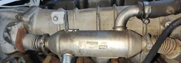 Citroen Xsara EGR valve cooler 9627242880 8610596