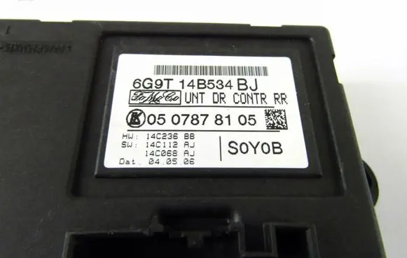Ford Galaxy Other control units/modules 6G9T