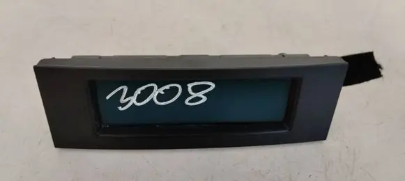 Peugeot 3008 I Screen/display/small screen 9676655380 2238818 NS1213109