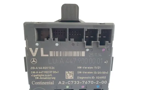 Mercedes-Benz Vito Viano W447 Door control unit/module A4479000001 A1668201326 A4479020700