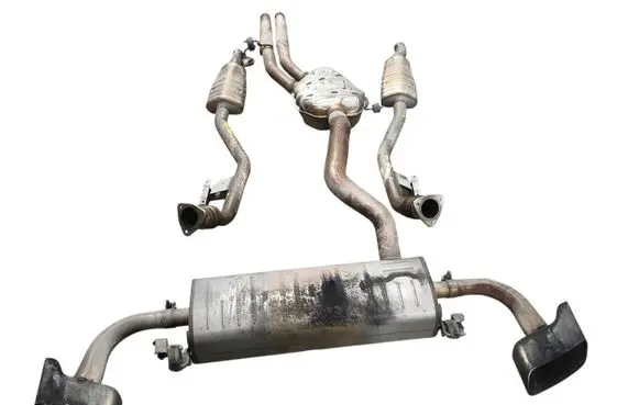 Audi Q7 4M Muffler/silencer 4M0253411H 4M0119B