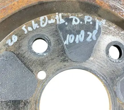 Subaru Outback (BT) Front brake disc
