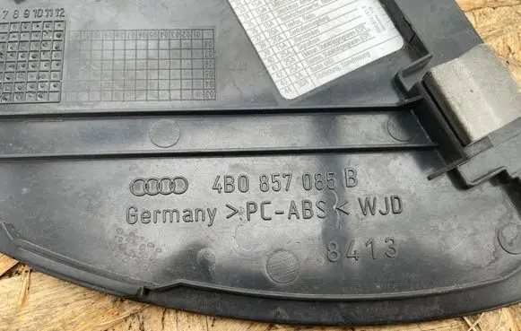 Audi A6 S6 C5 4B Dashboard side end trim 4B0857085B 4B0857085