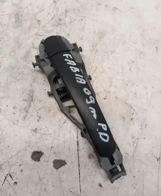 Skoda Fabia Mk2 (5J) Front door exterior handle 1K0837886A