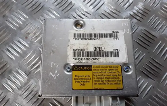 Opel Sintra Engine control unit/module 16198391