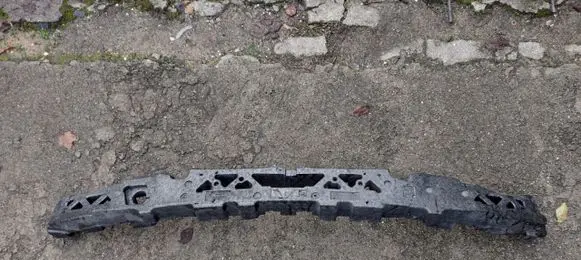 BMW 5 F10 F11 Front bumper foam support bar 58745510