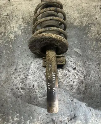 Volkswagen Sharan Front shock absorber with coil spring