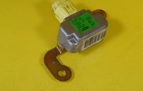 Airbag deployment crash/impact sensor