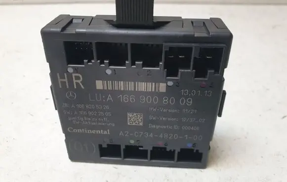 Mercedes-Benz ML W166 Door control unit/module A1669008009