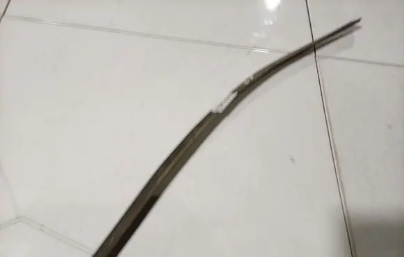 Opel Zafira A Front door glass trim molding 