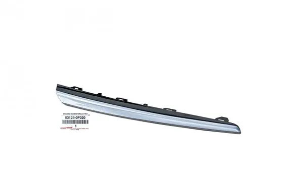 Toyota Verso Front bumper upper radiator grill 53125-0F020