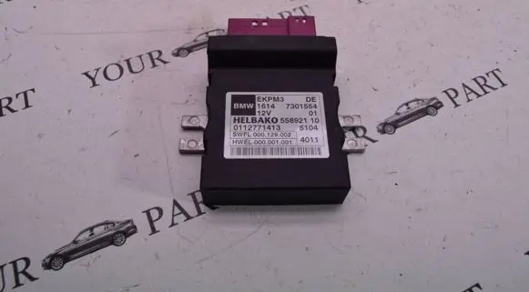 BMW X3 F25 Fuel injection pump control unit/module 7301554