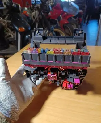 Seat Alhambra (Mk1) Fuse box set 7M4937499 YM2114A323CA