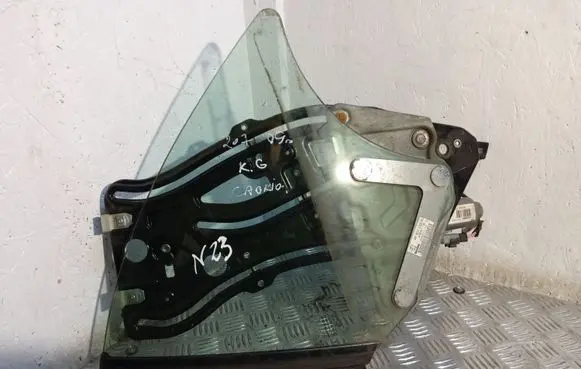 Peugeot 207 Rear door window regulator with motor 9680223280