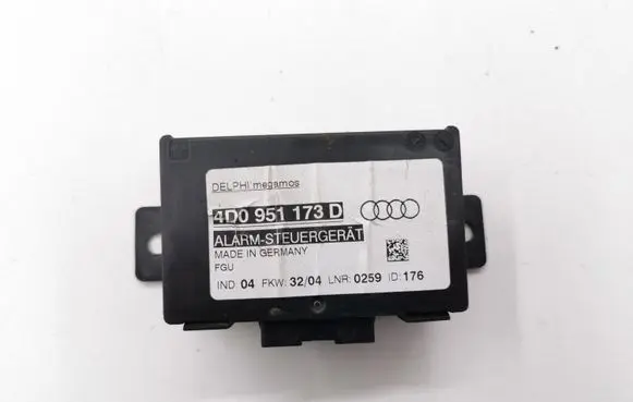 Audi A6 Allroad C5 Alarm control unit/module 4D0951173D