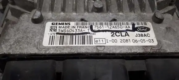 Ford Fiesta Engine control unit/module ECU 7S61-12A650-AA