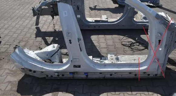 BMW 1 F40 Side car body part 
