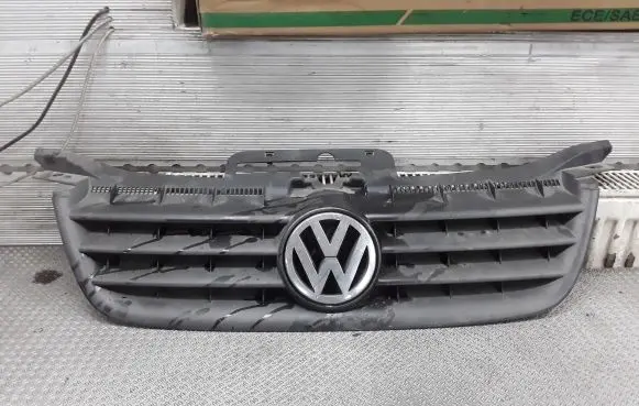 Volkswagen Touran I Front bumper upper radiator grill 1T0853651A
